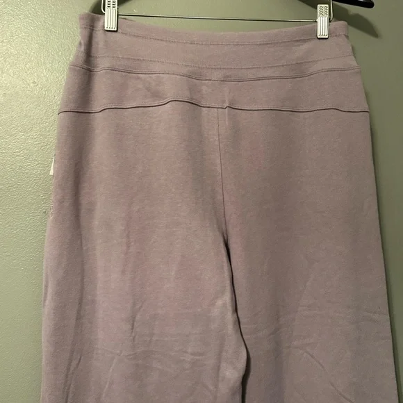 NWT Calvin Klein Performance Sz Large Dark Mauve Wide Leg Sweatpants! - Picture 14 of 15